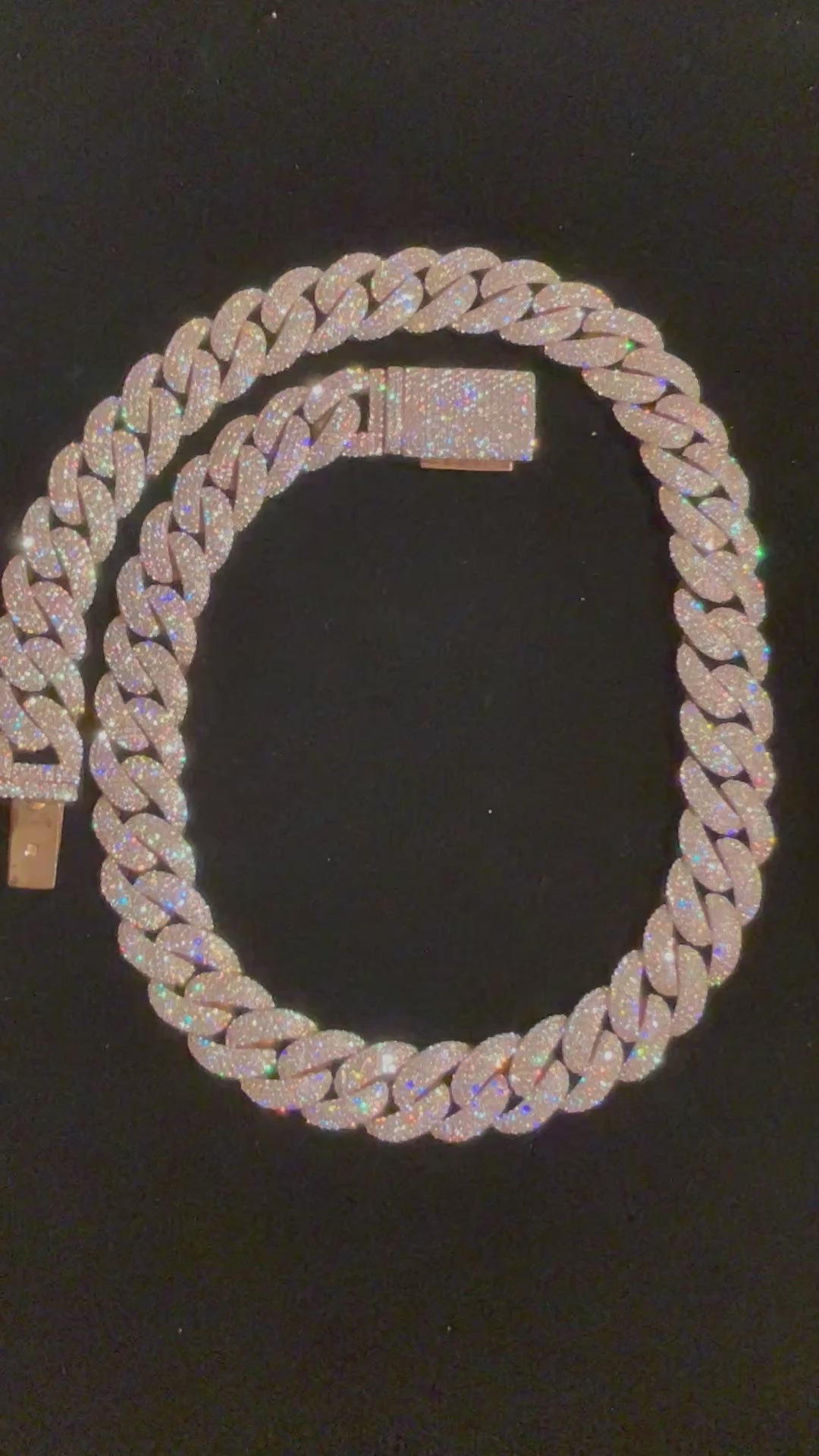 20MM Flower Set Cuban Chain