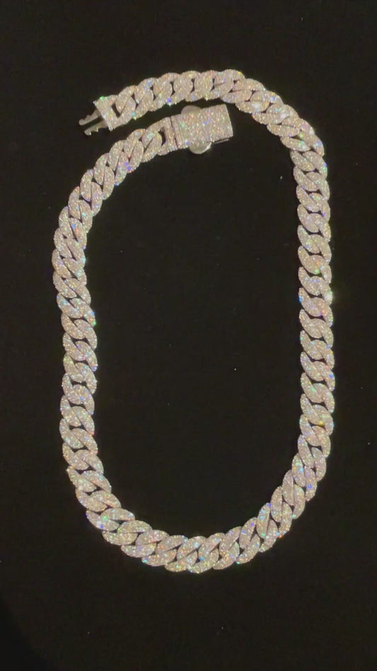 14MM Mosaic Set Cuban Chain