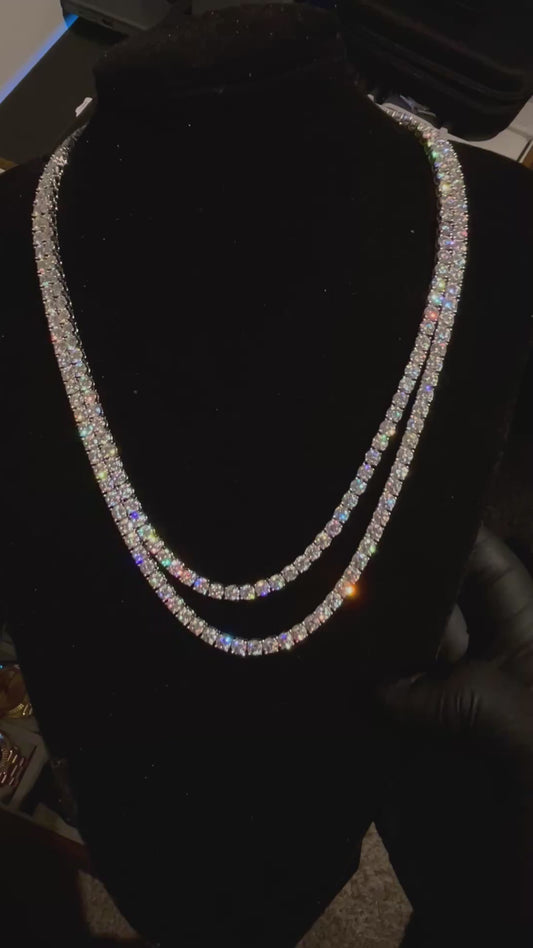 Tennis necklace
